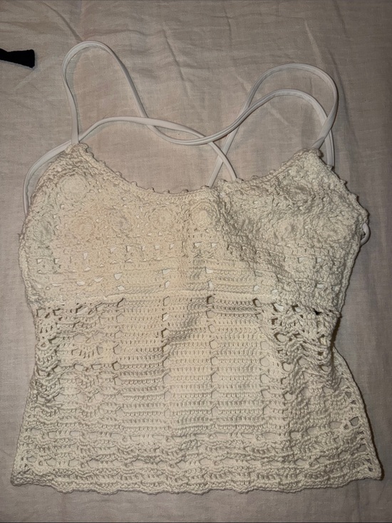 Frankie's Bikinis Tops - NWT Frankie’s Tankini Crochet Top